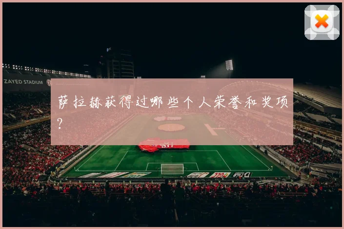 萨拉赫获得过哪些个人荣誉和奖项？